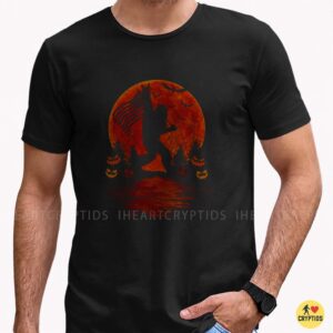 Bigfoot Halloween American Flag Blood Moon Jack O Lantern Patriotic Spooky T-Shirt 6 Bigfoot Halloween American Flag Blood Moon Jack O Lantern Patriotic Spooky Shirt