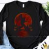 Bigfoot Halloween American Flag Blood Moon Jack O Lantern Patriotic Spooky T-Shirt 7 Bigfoot Halloween American Flag Blood Moon Jack O Lantern Patriotic Spooky Shirt