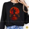 Bigfoot Halloween American Flag Blood Moon Jack O Lantern Patriotic Spooky T-Shirt 9 Bigfoot Halloween American Flag Blood Moon Jack O Lantern Patriotic Spooky Shirt