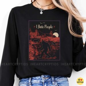 Bigfoot I Hate People Forest Wildlife Moon Deer Rabbit Introvert Nature Lover T-Shirt 8 Bigfoot I Hate People Forest Wildlife Moon Deer Rabbit Introvert Nature Lover Shirt