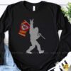 Bigfoot Kansas City Chiefs Flag Shirt