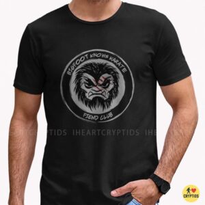 Bigfoot Knows Karate Fiend Club Sasquatch Martial Arts Funny Shirt