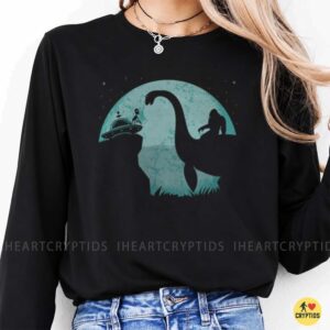 Bigfoot Loch Ness Monster Alien UFO Full Moon Cryptid Squad Night T-Shirt 9 Bigfoot Loch Ness Monster Alien UFO Full Moon Cryptid Squad Night Shirt