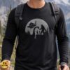 Bigfoot Loch Ness Monster Alien UFO Full Moon Forest Cryptid Squad Shirt
