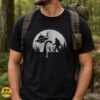 Bigfoot Loch Ness Monster Alien UFO Full Moon Forest Cryptid Squad Shirt