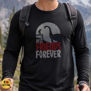 Bigfoot Loch Ness Monster Best Friends Forever Full Moon Lake Cryptid T-Shirt 6 Bigfoot Loch Ness Monster Best Friends Forever Full Moon Lake Cryptid Shirt