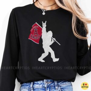 Bigfoot Los Angeles Angels Shirt Funny Sasquatch Anaheim Baseball Tee 7 Bigfoot Los Angeles Angels Shirt