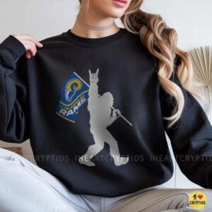 Bigfoot Los Angeles Rams Flag Shirt Funny Blue Gold Football Fan Gift 7 Bigfoot Los Angeles Rams Flag Shirt