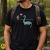 Bigfoot Loves Loch Ness Monster Cute Cryptid Couple Heart T-Shirt 7 Bigfoot Loves Loch Ness Monster Cute Cryptid Couple Heart Shirt