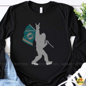 Bigfoot Miami Dolphins Shirt Funny Sasquatch South Florida Football Fan Tee 6 Bigfoot Miami Dolphins Shirt