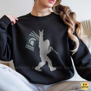 Bigfoot Michigan State Spartans Flag Shirt Funny Spartan Fan Gift 8 Bigfoot Michigan State Spartans Flag Shirt