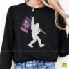 Bigfoot Minnesota Vikings Flag Shirt