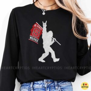 Bigfoot NC State Wolfpack Flag Shirt