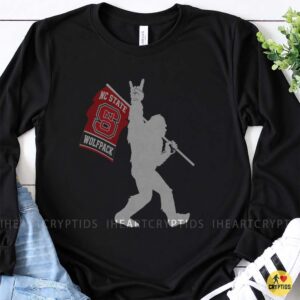 Bigfoot NC State Wolfpack Flag Shirt