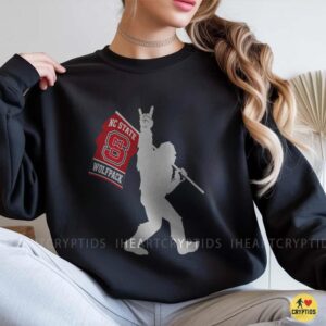 Bigfoot NC State Wolfpack Flag Shirt