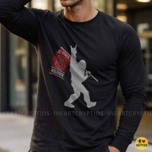 Bigfoot NC State Wolfpack Flag Shirt