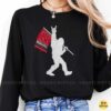 Bigfoot Nebraska Cornhuskers Flag Shirt
