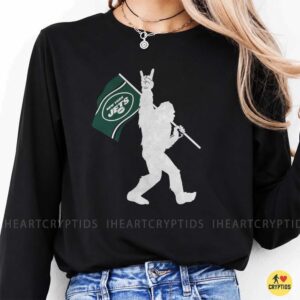 Bigfoot New York Jets Shirt Funny Sasquatch Gang Green Football Fan Tee 8 Bigfoot New York Jets Shirt