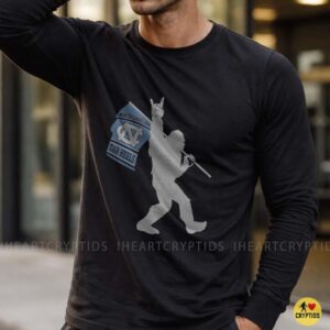 Bigfoot North Carolina Tar Heels Shirt Funny Chapel Hill Basketball Fan Tee 9 Bigfoot North Carolina Tar Heels Shirt
