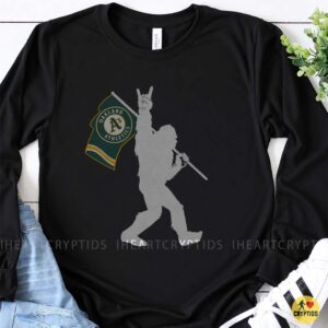 Bigfoot Oakland Athletics Shirt Loyal A's Fan Green and Gold Sasquatch Tee 6 Bigfoot Oakland Athletics Shirt