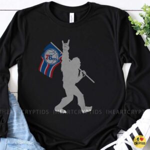 Bigfoot Philadelphia 76ers Shirt Trust The Process Sasquatch Philly Basketball Tee 6 Bigfoot Philadelphia 76ers Shirt