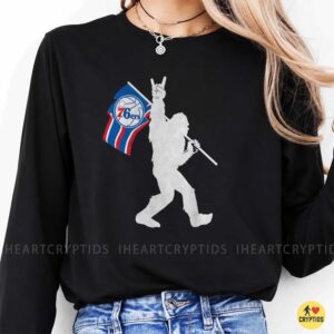 Bigfoot Philadelphia 76ers Shirt Trust The Process Sasquatch Philly Basketball Tee 7 Bigfoot Philadelphia 76ers Shirt