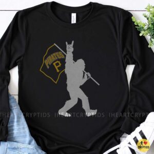 Bigfoot Pittsburgh Pirates Shirt Funny Sasquatch Pittsburgh Baseball Tee 6 Bigfoot Pittsburgh Pirates Shirt