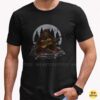 Bigfoot Playing Guitar Drunk Wine Bottles Full Moon Forest Music Shirt