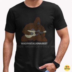 Bigfoot Playing Guitar Wadiyatalkinabeet Funny Cryptid Music Lover T-Shirt 7 Bigfoot Playing Guitar Wadiyatalkinabeet Funny Cryptid Music Lover Shirt