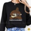 Bigfoot Playing Guitar Wadiyatalkinabeet Funny Cryptid Music Lover Shirt