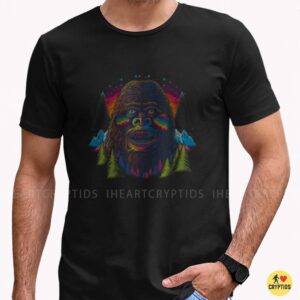 Bigfoot Psychedelic Trippy Neon Forest Mountain Colorful Sasquatch T-Shirt 6 Bigfoot Psychedelic Trippy Neon Forest Mountain Colorful Sasquatch Shirt