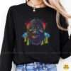 Bigfoot Psychedelic Trippy Neon Forest Mountain Colorful Sasquatch Shirt