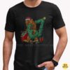 Bigfoot Santa Class Of 1967 Christmas Tree Lights 67th Birthday Holiday Funny T-Shirt 6 Bigfoot Santa Class Of 1967 Christmas Tree Lights 67th Birthday Holiday Funny Shirt