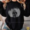 Bigfoot Sasquatch Native American Indian Chief Headdress Full Moon Forest Shirt