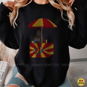 Bigfoot Sassy Foods Hot Dog Stand Funny Cryptid Street Food Vendor T-Shirt 8 Bigfoot Sassy Foods Hot Dog Stand Funny Shirt