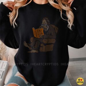 Bigfoot Seeking Is Believing Sasquatch Cryptid Reader Shirt
