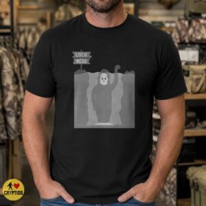 Bigfoot Swimming With Loch Ness Monster Funny Cryptid T-Shirt 7 Bigfoot Swimming With Loch Ness Monster Funny Shirt