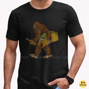 Bigfoot Taco Tequila Cinco De Mayo Funny Shirt