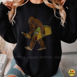 Bigfoot Taco Tequila Cinco De Mayo Funny Shirt