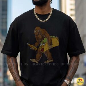 Bigfoot Taco Tequila Cinco De Mayo Funny Shirt