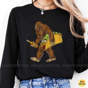 Bigfoot Taco Tequila Cinco De Mayo Funny Shirt