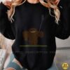 Bigfoot Taking Selfie Selfie Stick Funny Cryptid Social Media Humor Shirt
