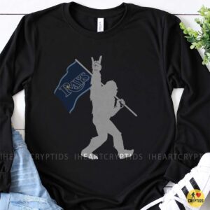 Bigfoot Tampa Bay Rays Shirt Funny Sasquatch Tampa Baseball Tee 6 Bigfoot Tampa Bay Rays Shirt