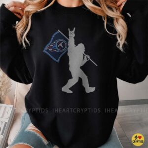 Bigfoot Tennessee Titans Flag Shirt