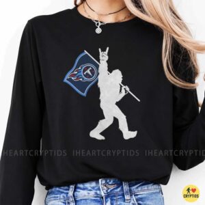 Bigfoot Tennessee Titans Flag Shirt