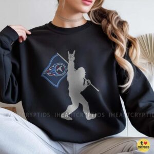 Bigfoot Tennessee Titans Flag Shirt