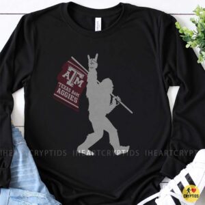 Bigfoot Texas A&M Aggies Flag Shirt Funny Aggie Fan Gift 6 Bigfoot Texas A&M Aggies Flag Shirt