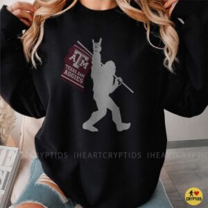 Bigfoot Texas A&M Aggies Flag Shirt Funny Aggie Fan Gift 7 Bigfoot Texas A&M Aggies Flag Shirt
