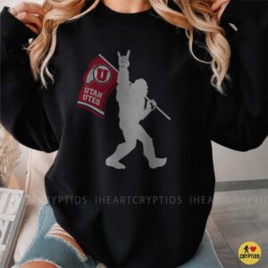 Bigfoot Utah Utes Flag Shirt