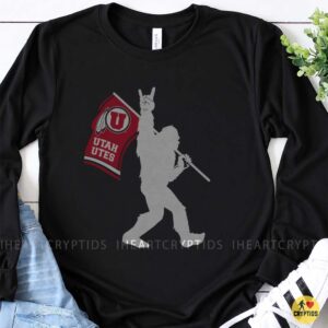 Bigfoot Utah Utes Flag Shirt